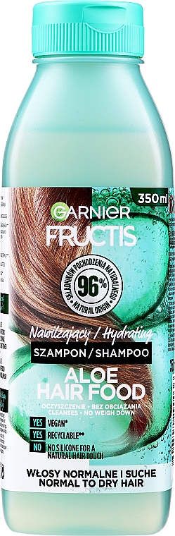 fructis aloe hair food szampon