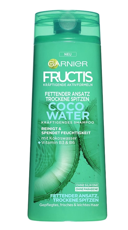 fructis szampon do włosów u nasady tłustych a suche końce