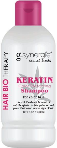 g-synergie keratin szampon do włosów farbowanych o