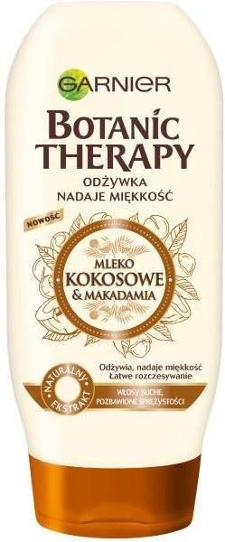 garnier botanic therapy mleko kokosowe macadamia odżywka do włosów