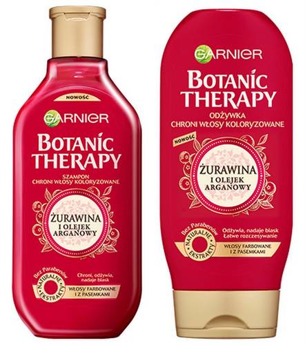 garnier botanic therapy odżywka do włosów żurawina i olejek arganowy