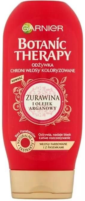 garnier botanic therapy odżywka do włosów żurawina i olejek arganowy