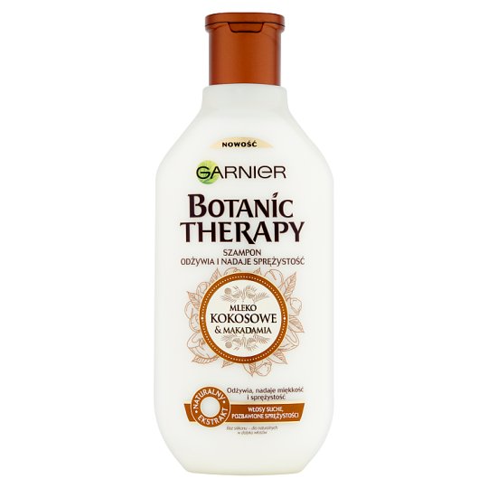 garnier botanic therapy szampon mleko kokosowe i makadamia