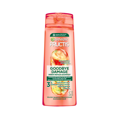 garnier fructis goodbye damage szampon wzmacniający z nową formułą