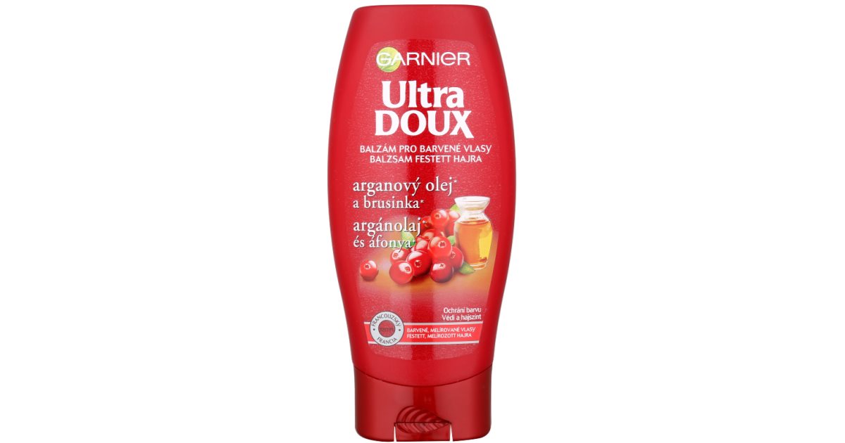 garnier ultra doux odżywka do włosów farbowanych