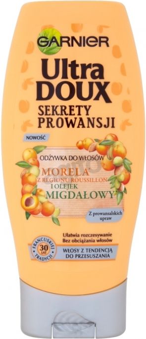 garnier ultra doux szampon morela i olejek migdałowy opinie