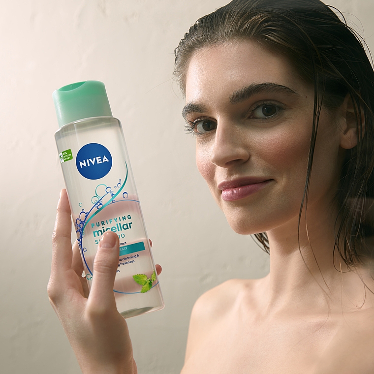 głęboko oczyszczający szampon micelarny 400 ml nivea