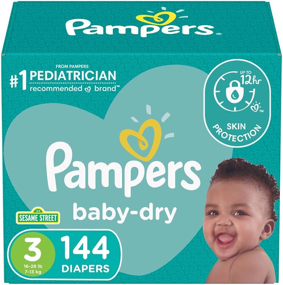 giant box pampers 2 144