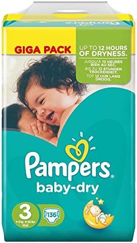 giga paka 4+ pampers biedronka