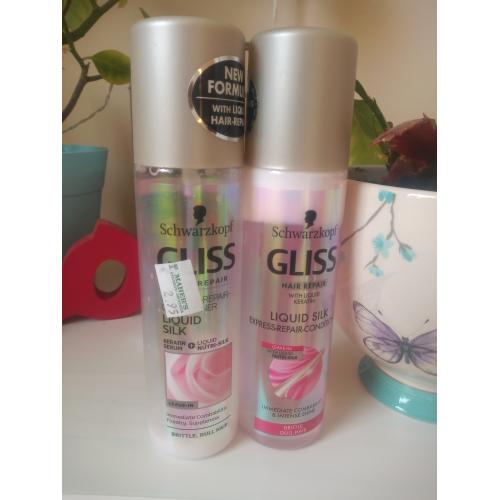 gliss kur liquid silk ekspresowa odżywka regenerująca do włosów wizaz