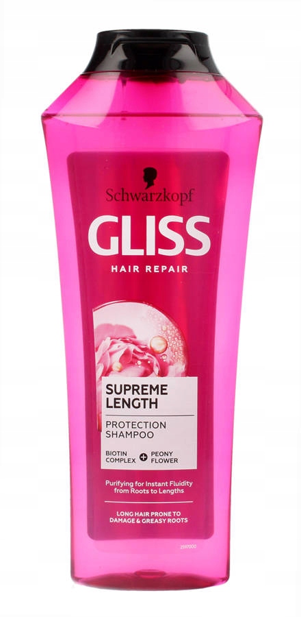 gliss kur supreme length szampon 400 ml