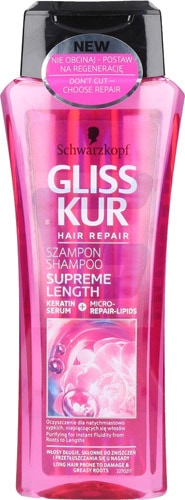 gliss kur supreme length szampon 400 ml