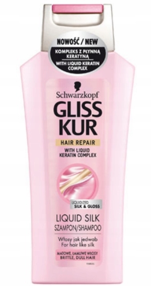 gliss kur szampon liquid silk