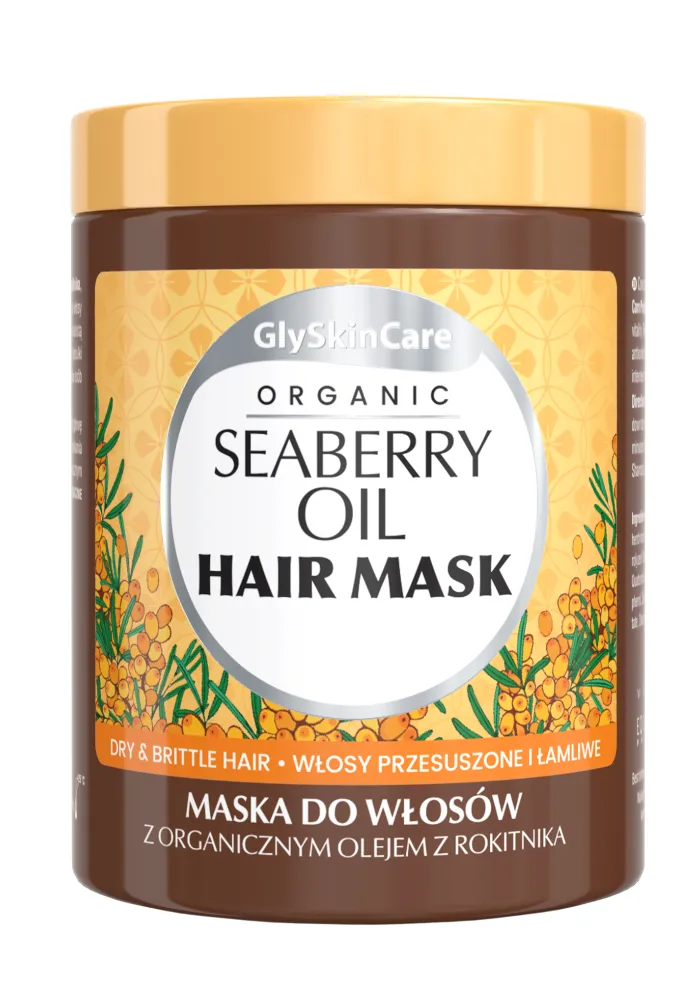 glyskincare seaberry oil odżywka do włosów z olejem z rokitnika