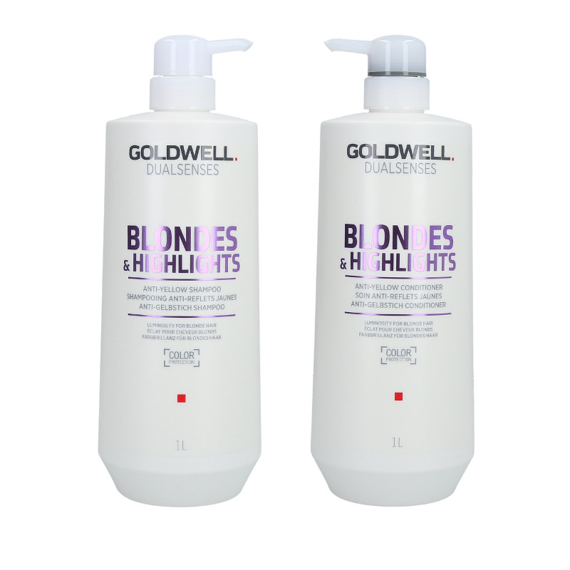 goldwell blondes & highlights szampon i odżywka