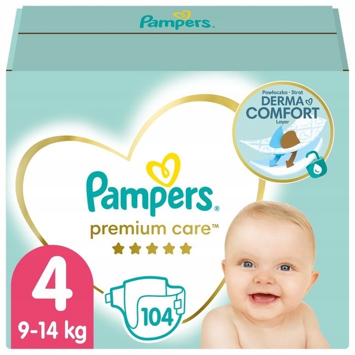 grubosc pieluch pampers