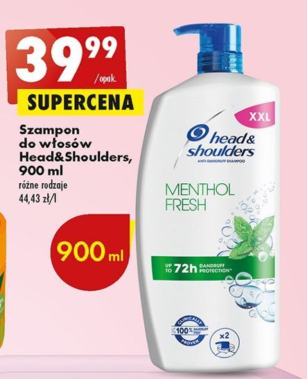 heden schouders szampon 500ml w biedronce