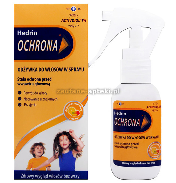 hedrin ochronna odżywka do włosów w sprayu 120ml