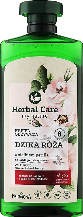 herbal care szampon róża