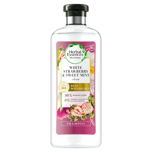 herbal essences szampon do włosów clean white strawberry sweetmint