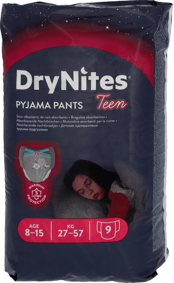 huggies drynites dla chłopców 8-15 lat