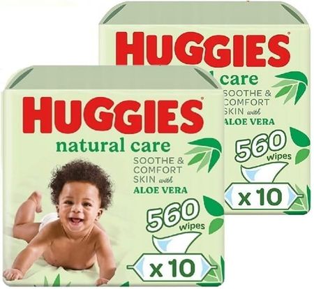 huggies natural care chusteczki