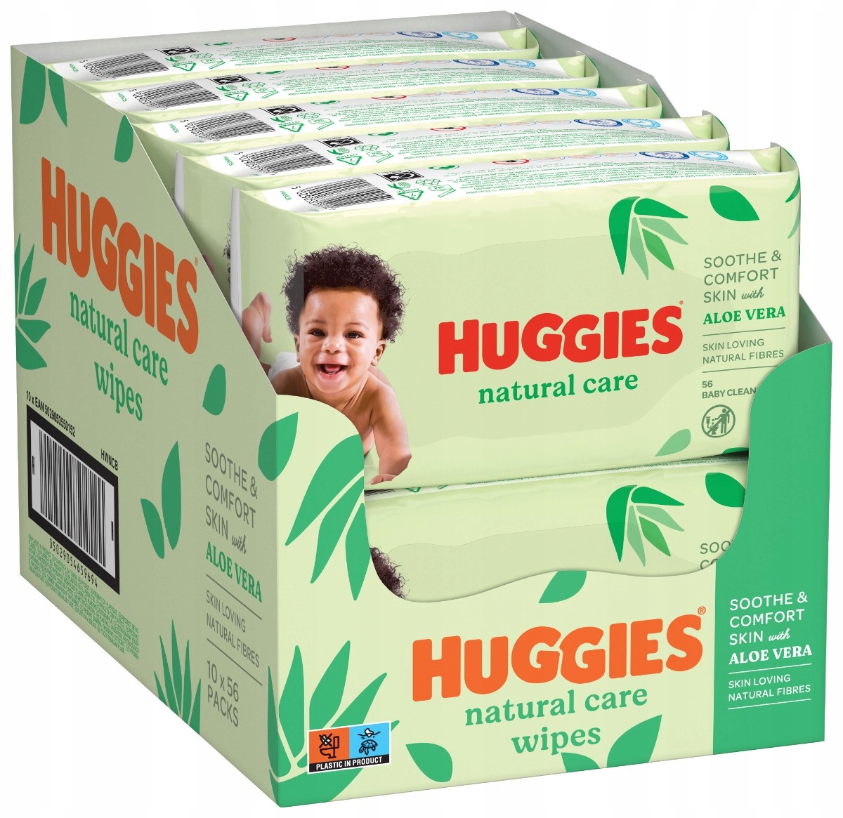 huggies natural care chusteczki nawilżane 56szt