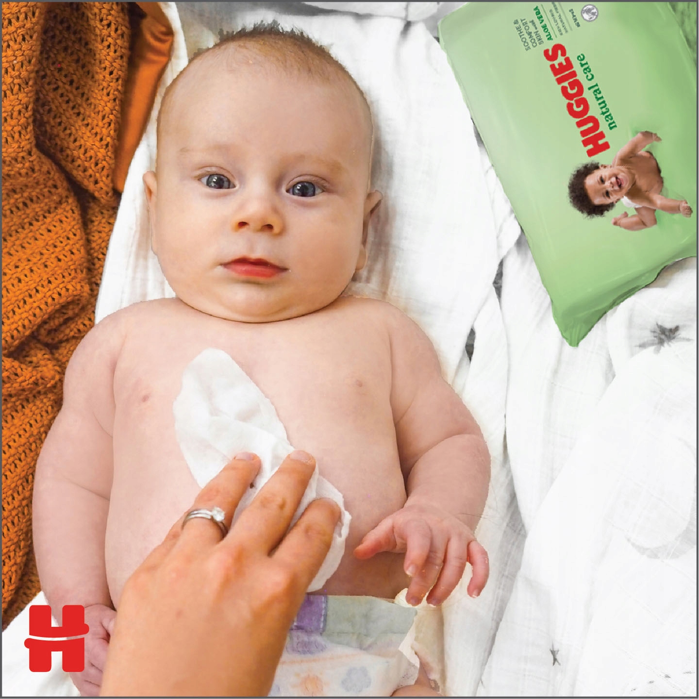 huggies natural care chusteczki nawilżane 56szt