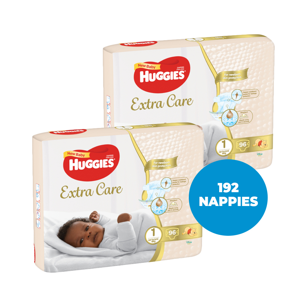 huggies newborn nappies size 0