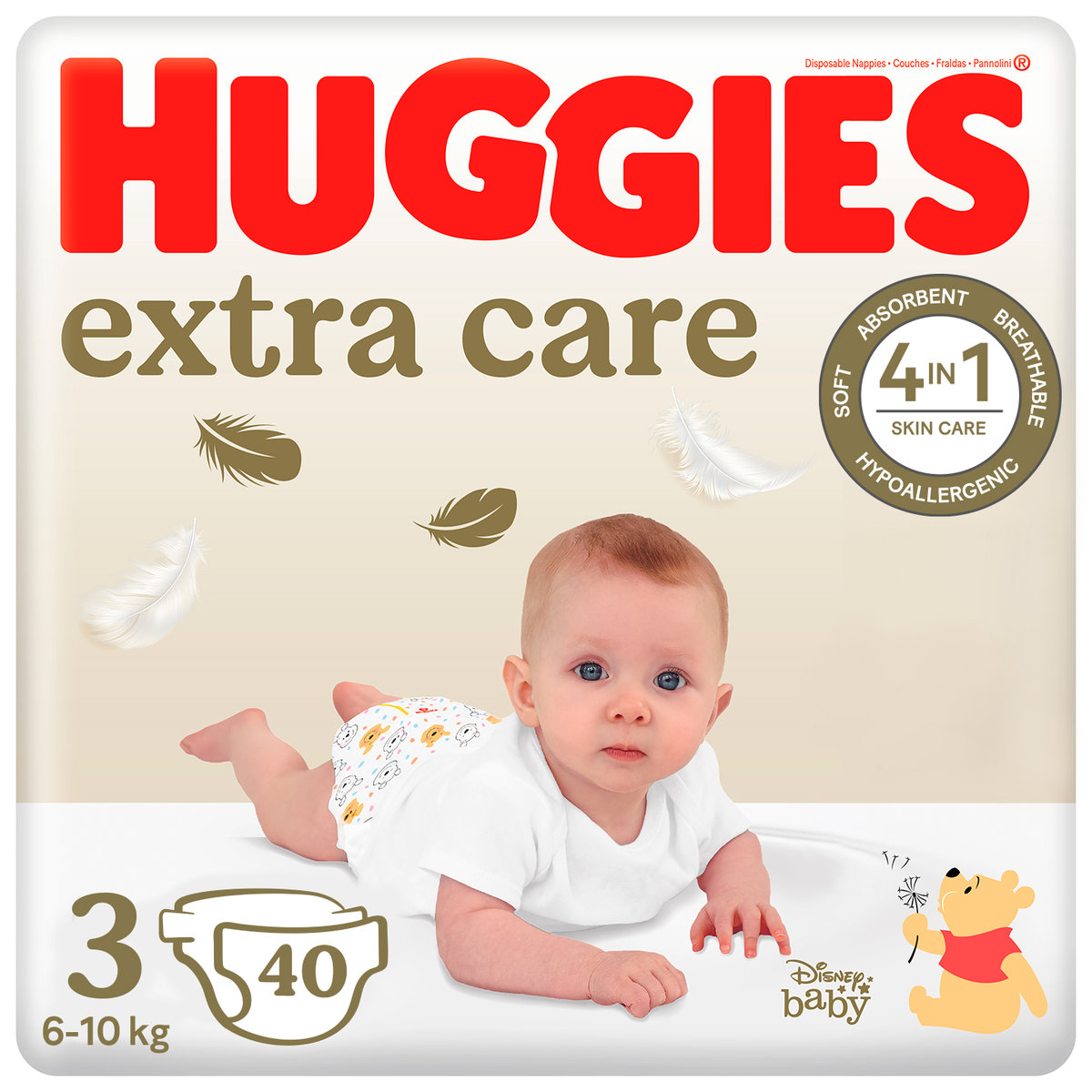 huggies pieluchy zlote opakowanie