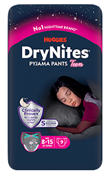 huggies teenager