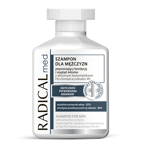 ideepharm radical med szampon dla mężczyzn 300ml