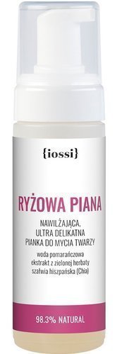 iossi piana ryżowa nawilżająca delikatna pianka do mycia twarzy