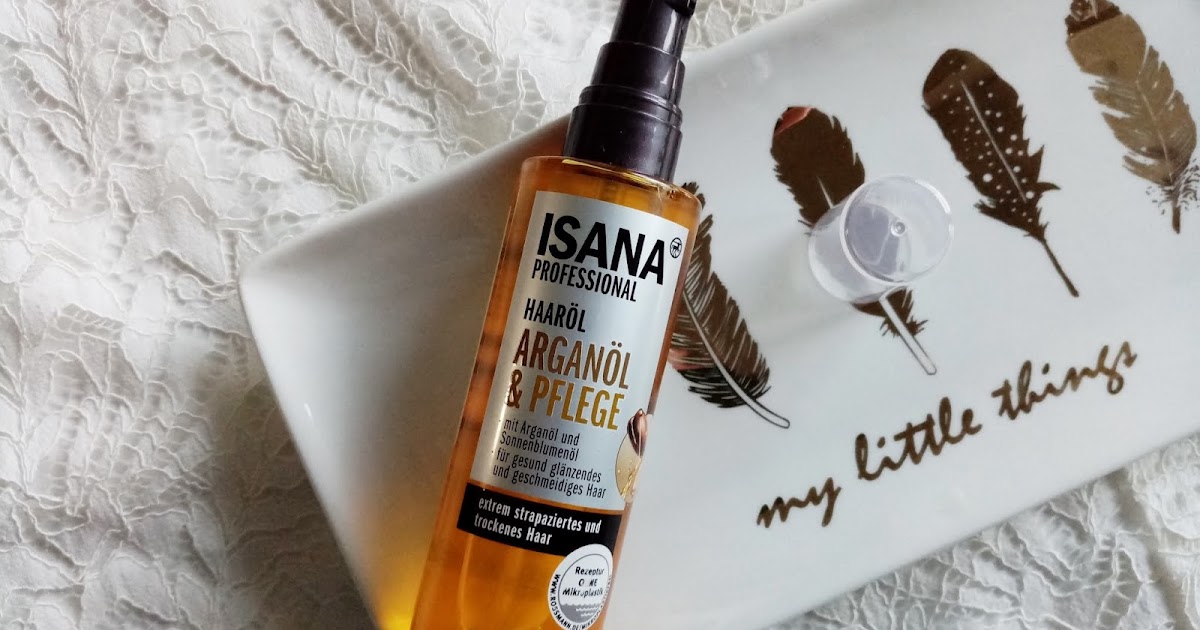 isana oil care haarol olejek do włosów