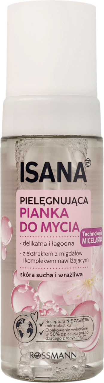 isana pianka do twarzy