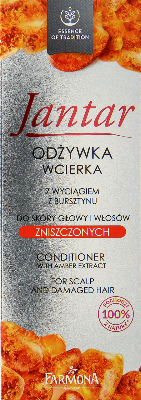 jantar odżywka do włosów z bursztynem