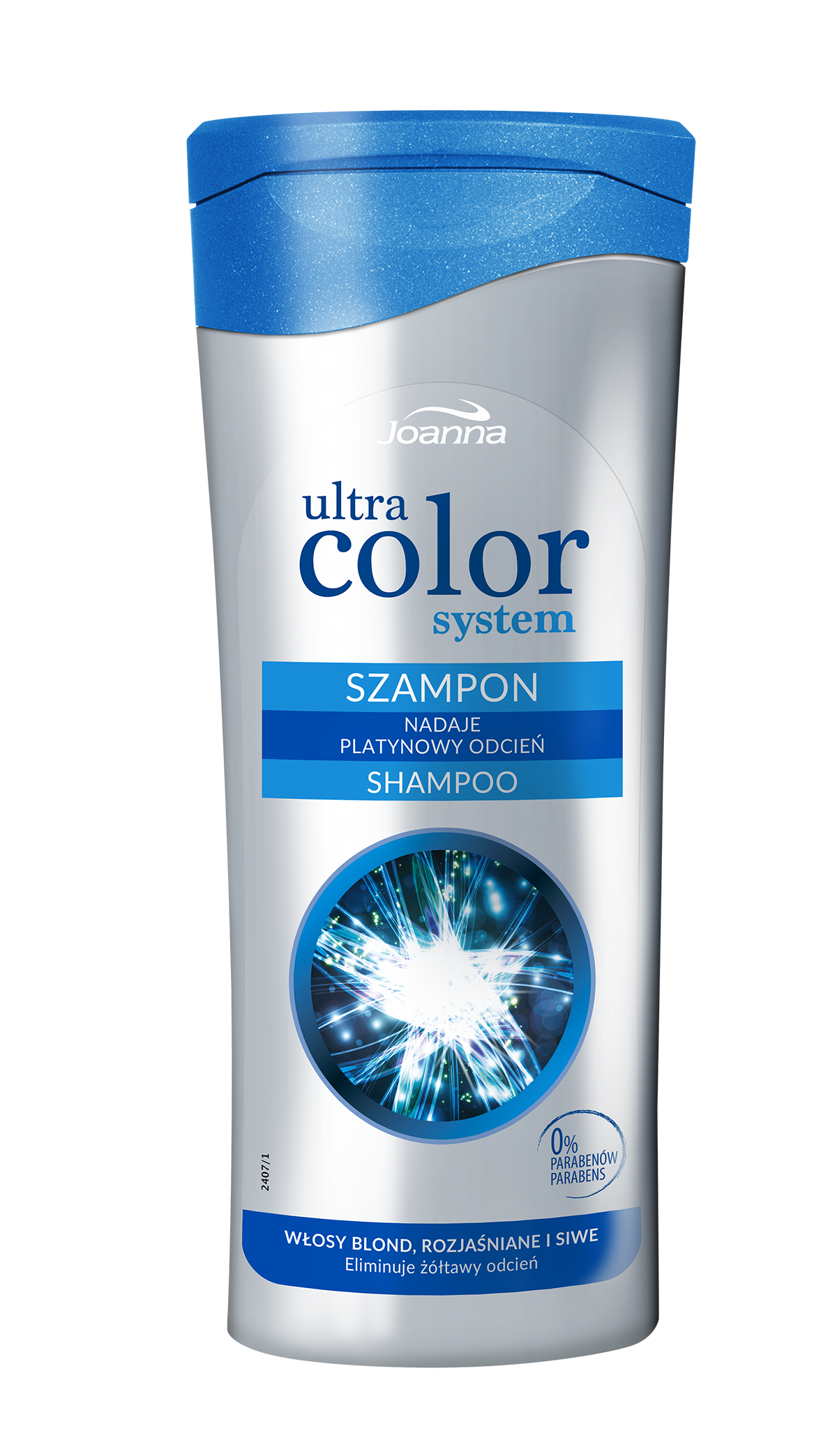 joanna ultra color system szampon niebieska