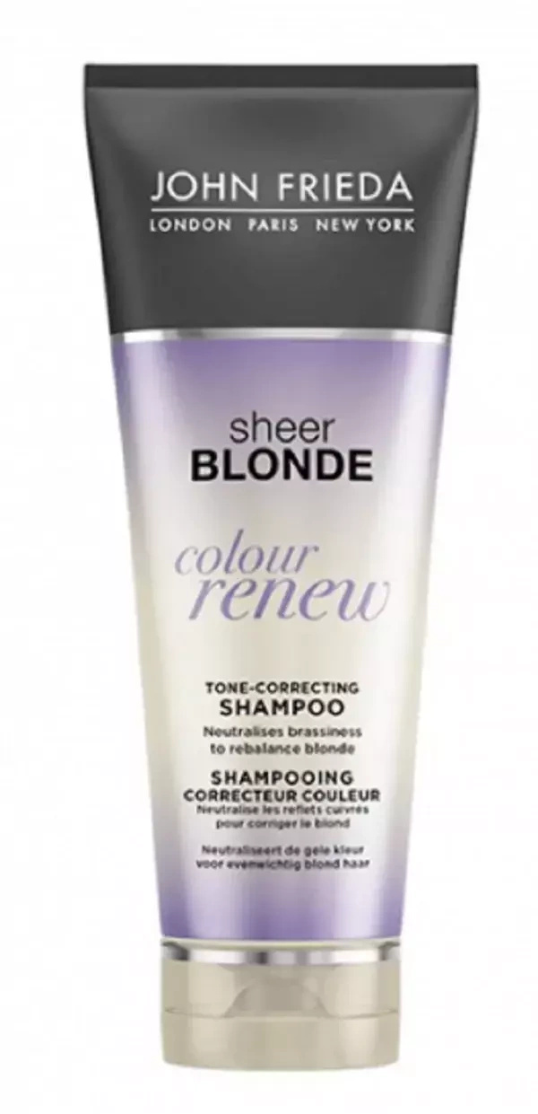 john frieda sheer blonde szampon rozświetlający włosy blond