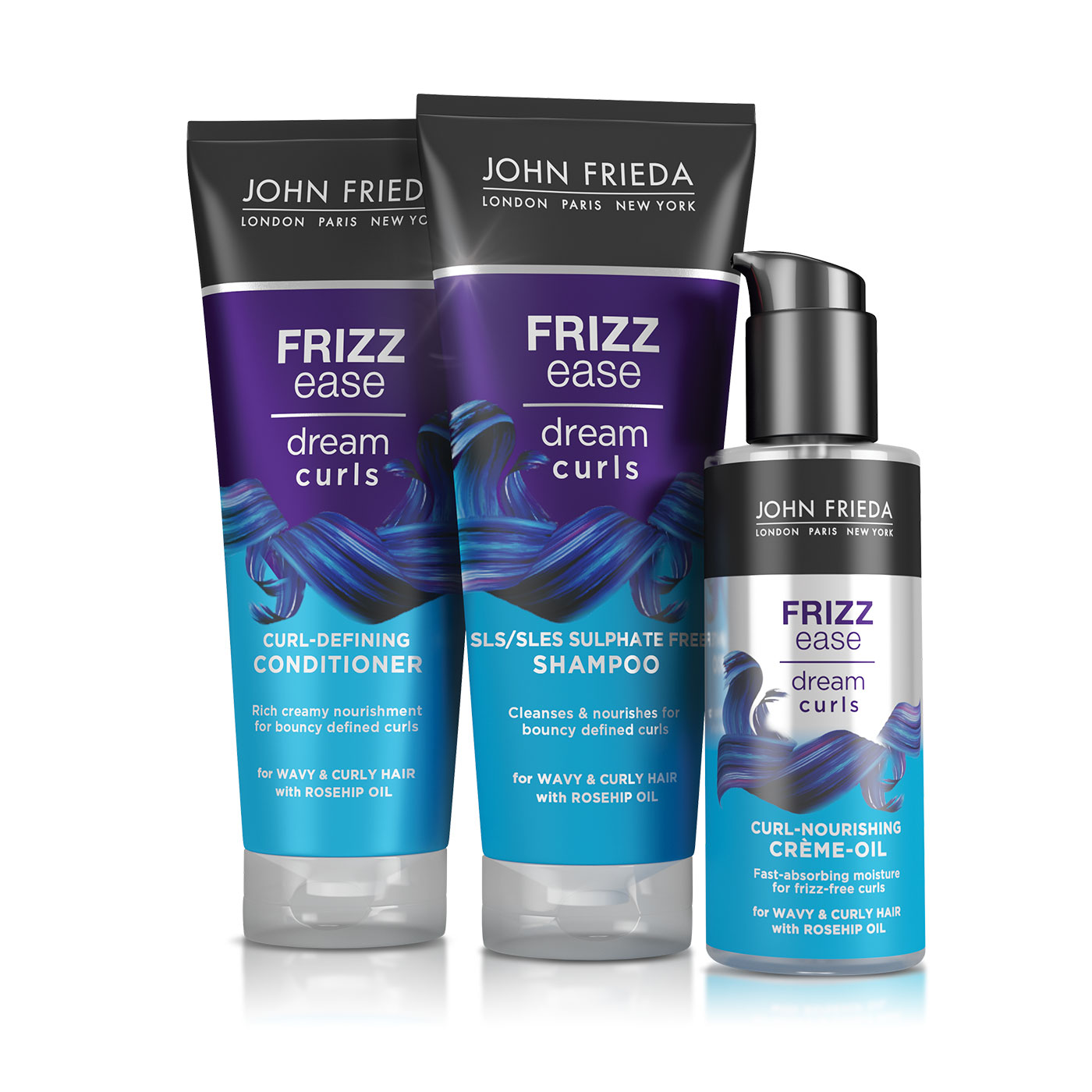 john frieda szampon czym się różnią