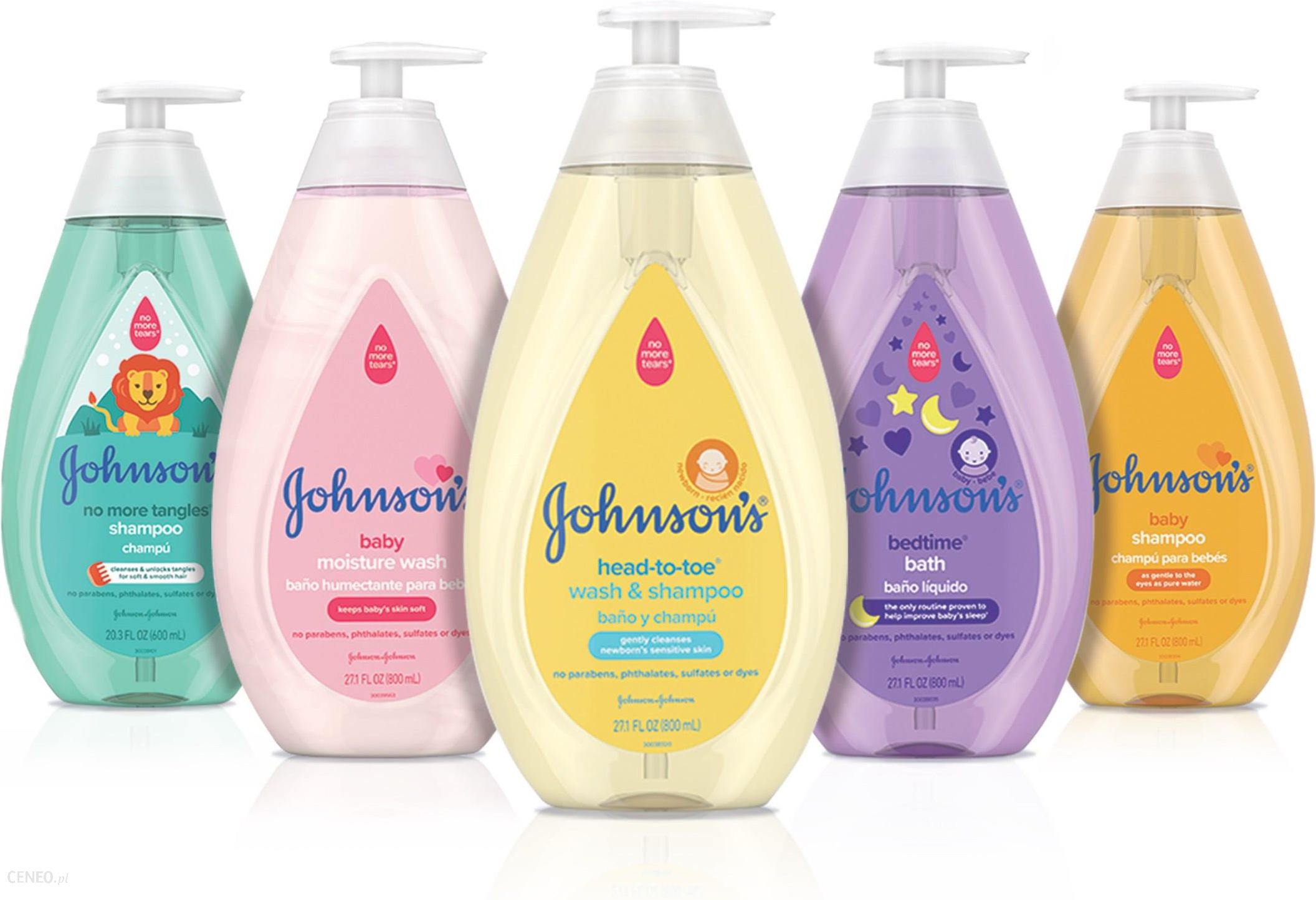 johnson baby szampon dla dzieci shiny drops