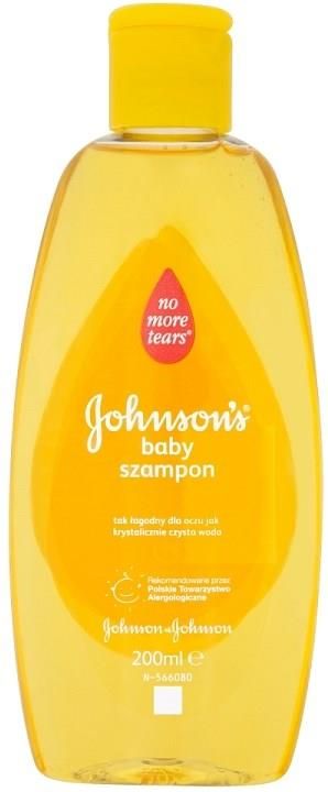 johnson&johnson baby szampon dla dzieci ułatwiający rozczesywanie 200ml