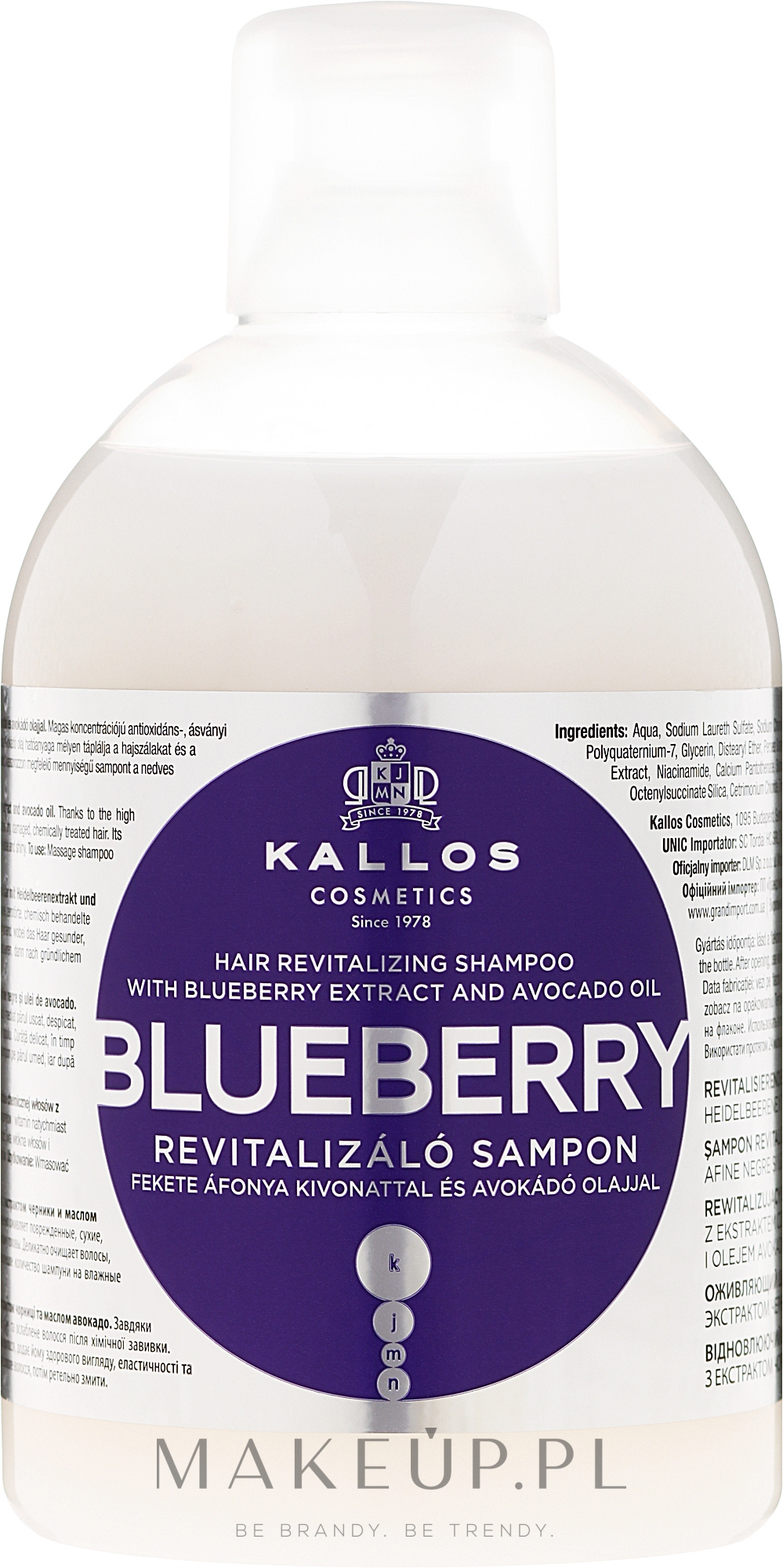 kallos blueberry szampon wizaz