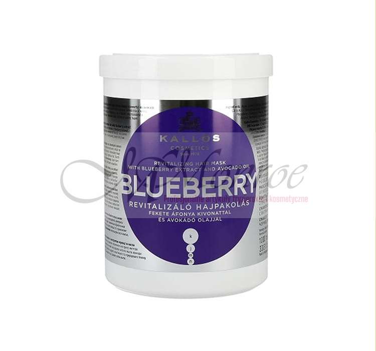 kallos kjmn blueberry jagodowy szampon 1000 ml