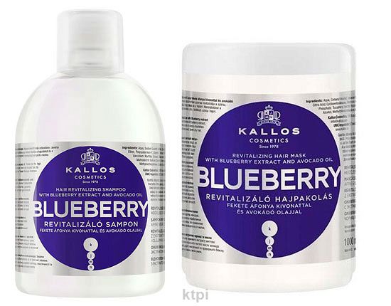 kallos szampon do włosów blueberry 1000 ml