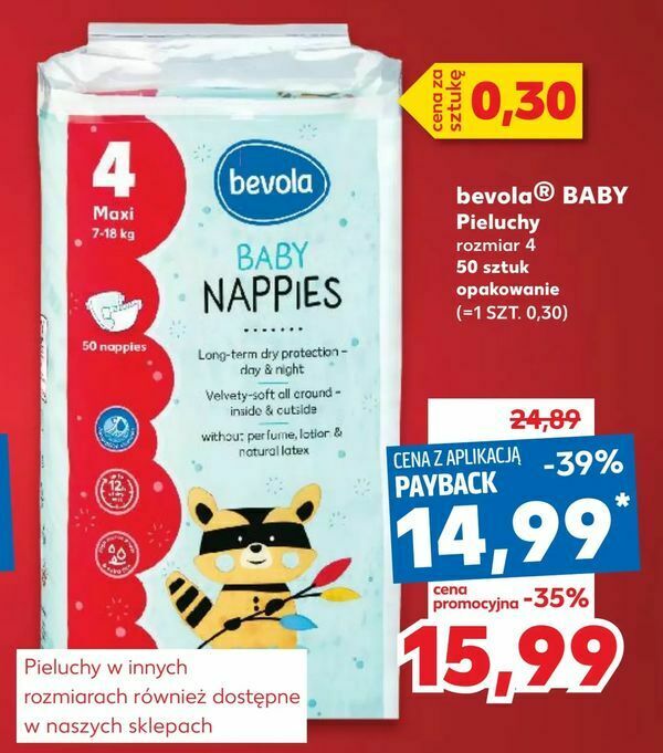 kaufland pieluchy promocja