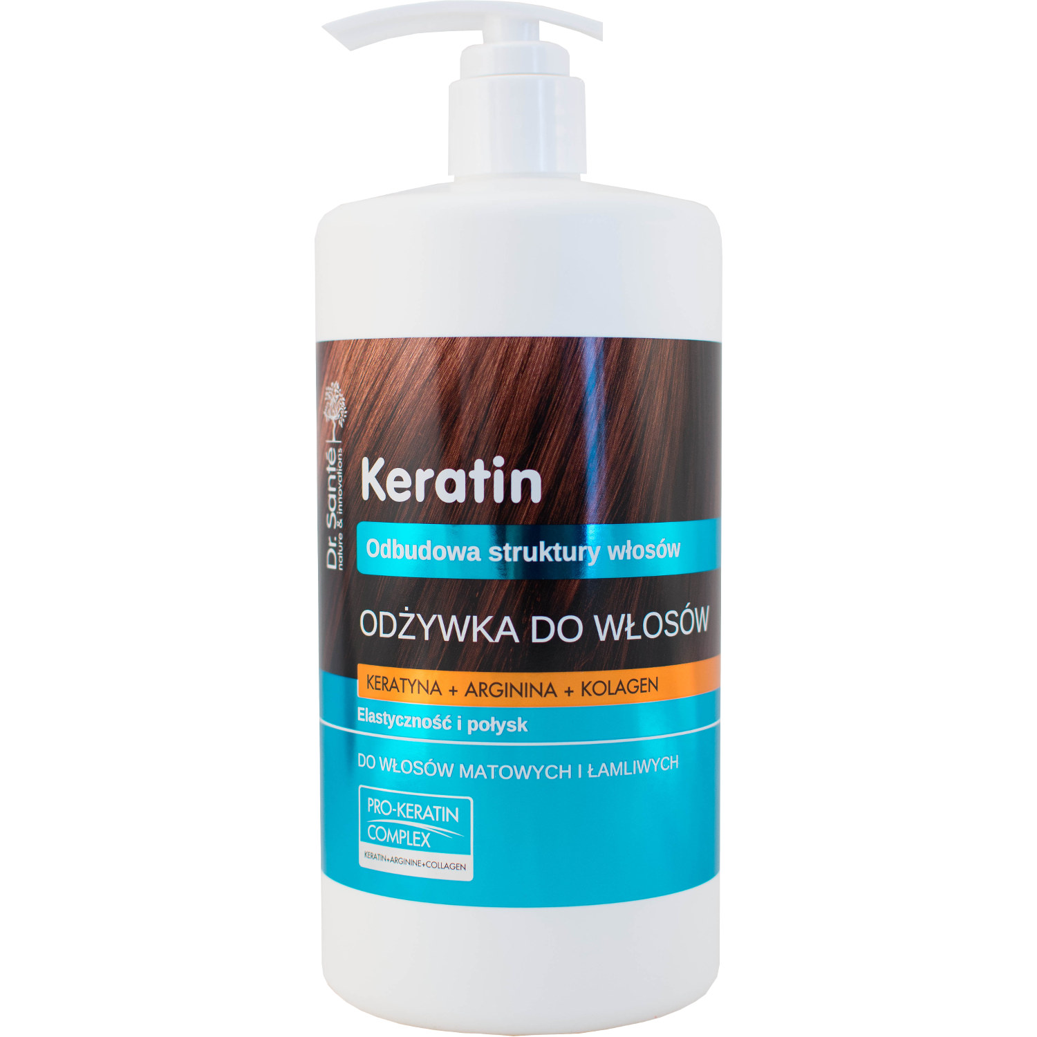 keratin odżywka do włosów dr sante opinie