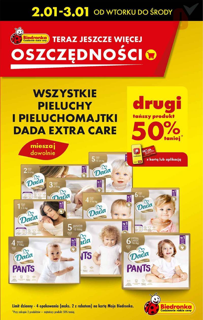 kiedy promocja na pieluchy dada