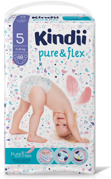 kindii pure flex pieluchy 5