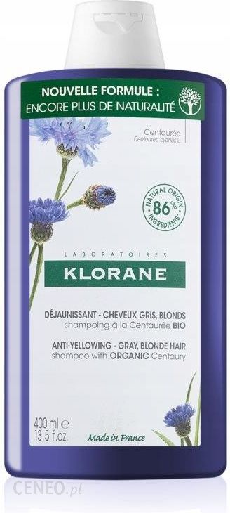 klorane centaurée szampon do blond i siwych włosów opinie