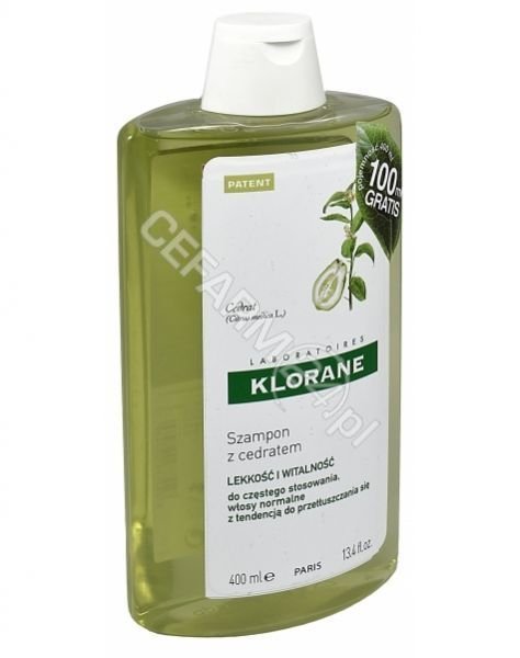 klorane szampon chinina 400 ml